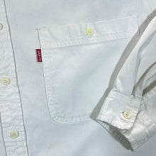 Load image into Gallery viewer, Vintage LEVI&#39;S Red Tab Classic White Denim Long Sleeve Cotton Shirt
