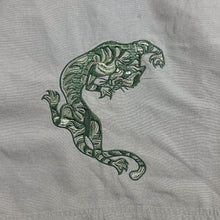 Load image into Gallery viewer, Early 00's C&amp;A Gothic Y2K Embroidered Dragon Beige Cotton Short Sleeve Shirt
