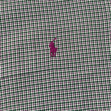 Load image into Gallery viewer, POLO RALPH LAUREN Green Purple White Plaid Check Long Sleeve Button-Up Shirt
