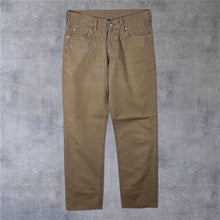 Load image into Gallery viewer, Carhartt Classic Brown Skater Straight Leg Chino Trousers
