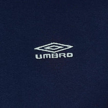 Load image into Gallery viewer, Early 00&#39;s UMBRO Embroidered Mini Logo Navy Blue Crewneck Sweatshirt
