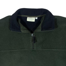 Load image into Gallery viewer, Early 00&#39;s CANDA C&amp;A Classic Dark Green 1/4 Zip Fleece Sweatshirt
