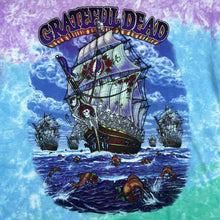 Load image into Gallery viewer, Liquid Blue THE GRATEFUL DEAD &quot;Ship Of Fools&quot; Psychedelic Rock Music Band Tie Dye Graphic T-Shirt
