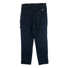 Load image into Gallery viewer, DICKIES Classic Black Cotton Workwear Skater Carpenter Pants Trousers
