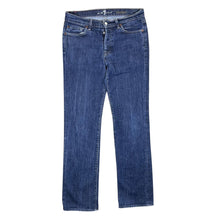 Load image into Gallery viewer, 7 FOR ALL MANKIND &quot;Standard&quot; Made In USA Blue Denim Jeans
