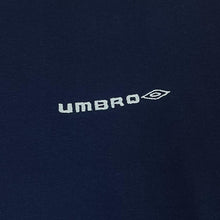 Load image into Gallery viewer, Early 00&#39;s Umbro Mini Logo Navy Blue Short Sleeve Cotton T-Shirt
