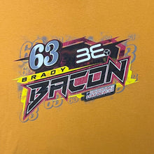 Load image into Gallery viewer, Brady Bacon USAC Sprint Car Series Motorsports Racing Graphic Orange T-Shirt
