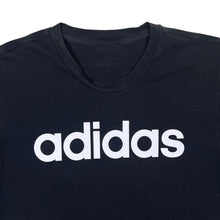 Load image into Gallery viewer, ADIDAS Classic Big Spellout Graphic Short Sleeve Black T-Shirt
