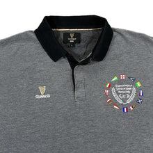 Load image into Gallery viewer, Early 00's Guinness Six Nations Rugby Embroidered Logo Short Sleeve Polo Shirt
