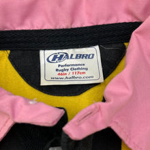 Load image into Gallery viewer, Vintage Halbro BEASTLY BOY Colour Block Rugby Short Sleeve Heavy Cotton Polo Shirt
