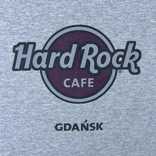 Load image into Gallery viewer, Hard Rock Cafe "Gdansk" Souvenir Logo Graphic Grey T-Shirt
