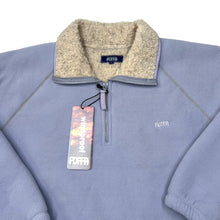 Load image into Gallery viewer, Deadstock Early 00&#39;s PUFFA &quot;Windproof&quot; Sherpa Teddy Bear Fleece Lined 1/4 Zip Pullover Fleece Sweatshirt
