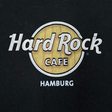 Load image into Gallery viewer, HARD ROCK CAFE &quot;Hamburg&quot; Souvenir Logo Spellout Graphic T-Shirt
