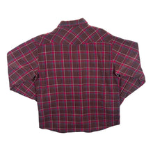 Load image into Gallery viewer, Age Of Wisdom Cowboy Western Plaid Check Popper Button Long Sleeve Shirt
