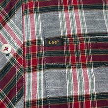 Load image into Gallery viewer, LEE “Slim Fit” Kansas ‘89 Lumberjack Plaid Check Long Sleeve Flannel Cotton Shirt
