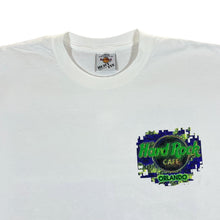 Load image into Gallery viewer, Vintage 90's HARD ROCK CAFE "Orlando" Souvenir Logo Spellout Graphic White T-Shirt
