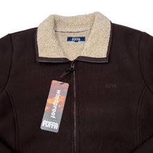 Load image into Gallery viewer, Deadstock Early 00&#39;s PUFFA &quot;Windproof&quot; Sherpa Teddy Bear Fleece Lined Full Zip Fleece Sweatshirt
