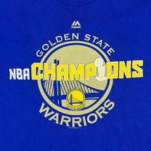 Load image into Gallery viewer, Majestic NBA GOLDEN STATE WARRIORS &quot;Steph Curry&quot; Basketball Graphic Blue T-Shirt
