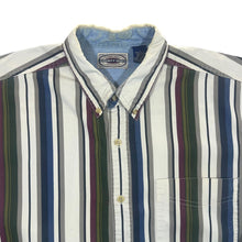Load image into Gallery viewer, Vintage 90&#39;s County Seat Multi Striped Long Sleeve Cotton Button-Up Shirt
