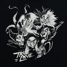 Load image into Gallery viewer, FB Sister x DISNEY VILLAINS &quot;So Much For True Love&quot; Character Spellout Graphic T-Shirt
