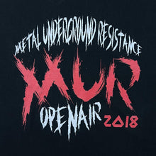Load image into Gallery viewer, Metal Underground Resistance Open Air Festival 2018 Heavy Metal Music Band T-Shirt
