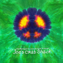 Load image into Gallery viewer, Vintage 90&#39;s Sundog &quot;Joe&#39;s Crab Shack&quot; Souvenir Peace Green Tie Dye Single Stitch T-Shirt
