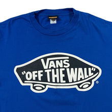 Load image into Gallery viewer, Early 00&#39;s VANS &quot;Off The Wall&quot; Classic Skater Logo Spellout Graphic T-Shirt
