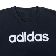 Load image into Gallery viewer, ADIDAS Classic Big Spellout Graphic Short Sleeve Black T-Shirt
