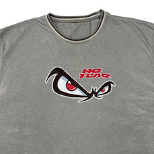 Load image into Gallery viewer, Early 00&#39;s NO FEAR Classic Skater Embroidered Logo Spellout Graphic Ringer T-Shirt
