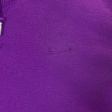 Load image into Gallery viewer, NIKE Athletic Dept. Classic Embroidered Mini Logo Purple Pullover Hoodie
