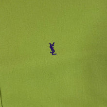 Load image into Gallery viewer, Vintage YSL Yves Saint Laurent Classic Green Long Sleeve Button-Up Cotton Shirt
