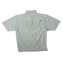 Load image into Gallery viewer, The North Face TNF Pale Green Check Utility Hiking Short Sleeve Shirt
