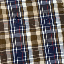 Load image into Gallery viewer, HAMPTON Classic Mini Pocket Logo Plaid Check Long Sleeve Cotton Shirt
