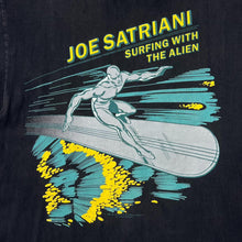 Load image into Gallery viewer, Vintage 90’s JOE SATRIANI “Surfing With The Alien” Marvel Silver Surfer Rock Band T-Shirt
