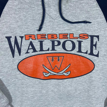 Load image into Gallery viewer, Early 00&#39;s Badger Sport WALPOLE REBELS College Graphic Pullover Hoodie
