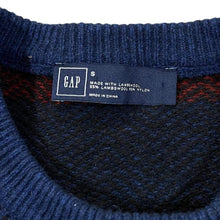 Load image into Gallery viewer, GAP Colour Block Lambswool Nylon Knit Crewneck Sweater Jumper

