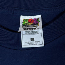 Load image into Gallery viewer, Vintage REDWOOD CHRISTIAN BASEBALL College Sports Graphic Navy Blue T-Shirt
