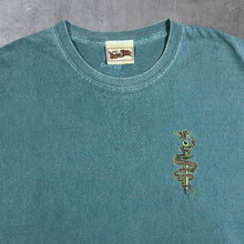 Load image into Gallery viewer, Yak &amp; Yeti &quot;Hang Loose&quot; Orlando Surfer Souvenir Graphic Green T-Shirt
