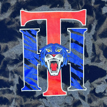 Load image into Gallery viewer, TH Tigers College Sports Logo Graphic Tie Dye T-Shirt
