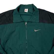 Load image into Gallery viewer, Vintage 90&#39;s NIKE Embroidered Big Swoosh Logo Colour Block Shell Windbreaker Tracksuit Jacket
