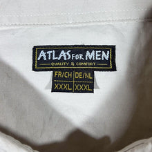 Load image into Gallery viewer, Atlas For Men Cowboy Western Cream Cotton Long Sleeve Popper Button Shirt
