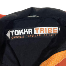 Load image into Gallery viewer, Vintage 90's TOKKA TRIBE Fleece Lined Orange Windbreaker Ski Jacket

