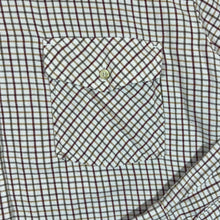 Load image into Gallery viewer, Vintage MAGELLAN White Country Plaid Check Long Sleeve Cotton Shirt
