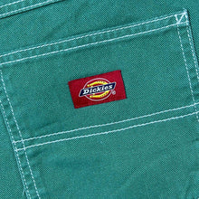 Load image into Gallery viewer, Dickies Green Denim Carpenter Style Cotton Shorts
