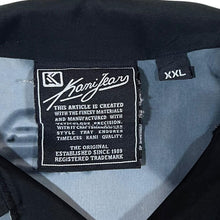 Load image into Gallery viewer, Early 00&#39;s Karl Kani Jeans Hip Hop Y2K Streetwear Airbrush Effect All-Over Print Short Sleeve Shirt
