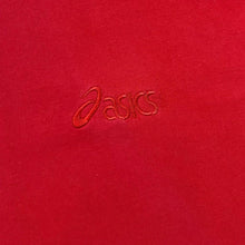 Load image into Gallery viewer, Vintage ASICS Classic Embroidered Mini Logo Red Short Sleeve V-Neck T-Shirt
