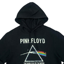 Load image into Gallery viewer, PINK FLOYD &quot;The Dark Side Of The Moon&quot; Classic Spellout Graphic Psychedelic Rock Band Pullover Hoodie
