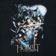 Load image into Gallery viewer, THE HOBBIT &quot;An Unexpected Journey&quot; Lord Of The Rings Movie Spellout Graphic T-Shirt
