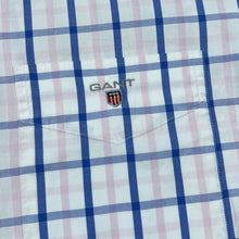 Load image into Gallery viewer, GANT &quot;Pinpoint Oxford&quot; Regular Fit Classic Check Pocket Logo Long Sleeve Button-Up Shirt

