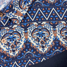 Load image into Gallery viewer, Early 00's West Street Haku Paisley Patterned Western Style Long Sleeve Shirt
